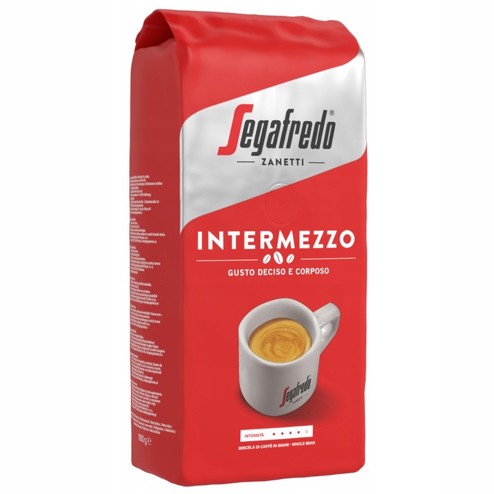 Kawa ziarnista Segafredo Intermezzo 3 x 1kg