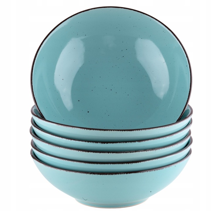 SERWIS OBIADOWY + 6 KUBKÓW KOMPLET OBIADOWO-KAWOWY 24 EL. KAMIONKA TURKUS