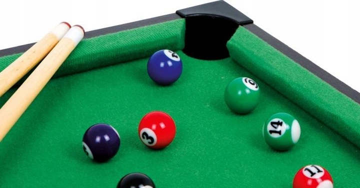 Stół do gry w bilarda bilardowy mini bilard