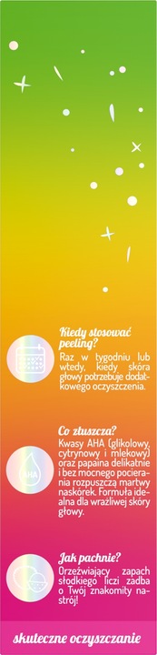 Hair in Balance by ONLYBIO Peeling enzymatyczny do skóry głowy 125 ml