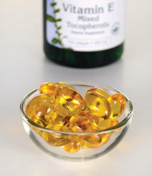 SWANSON Witamina E 400IU MIX TOKOFEROLE młodość