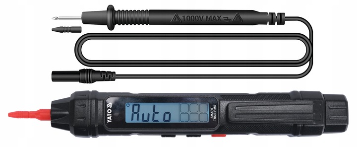 MIERNIK CYFROWY YATO UNIWERSALNY SMART AUTOMATYCZNY LCD 4000 TRUE RMS