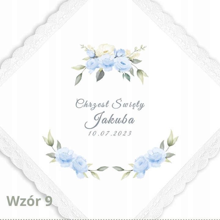 ŚWIECA DO CHRZTU KOMUNII NA CHRZEST KOMUNIĘ GROMNICA CHRZCINY