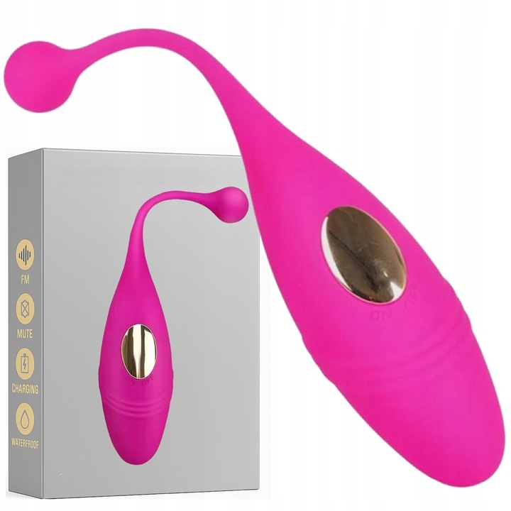 WIBRATOR JAJECZKO WIBRUJĄCE Z APLIKACJĄ - MOCNE DOZNANIA