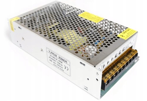 ZASILACZ 12V 250W 20A IP20 DO TAŚM LED, CCTV