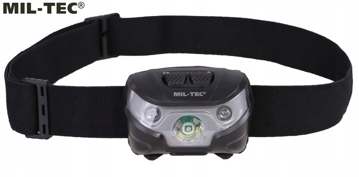 LATARKA CZOŁOWA CZOŁÓWKA MIL-TEC 200 lumenów LED BIAŁA CZERWONA CREE XPE