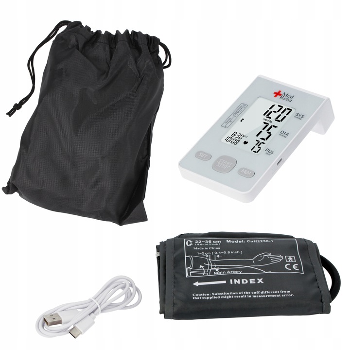 CIŚNIENIOMIERZ NARAMIENNY MEDYCZNY ELEKTRONICZNY WYSOKIE CIŚNIENIE PREZENT