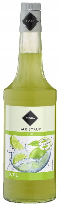 SYROP DO DRINKÓW, NAPOJÓW, KAWY I DESERÓW LIMONKA 700ML RIOBA