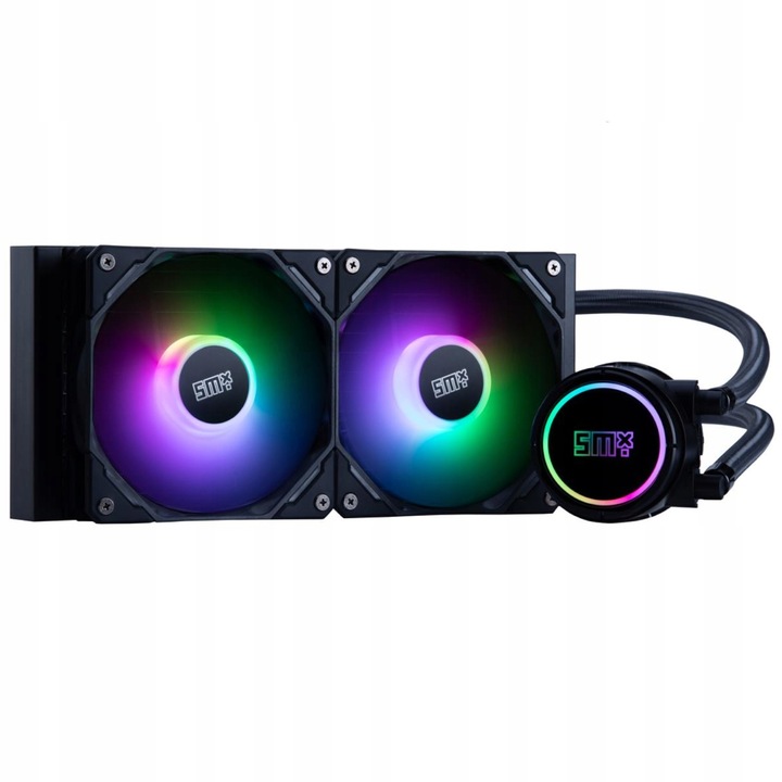 Chłodzenie wodne Silver Monkey X SNOWY ARGB 240