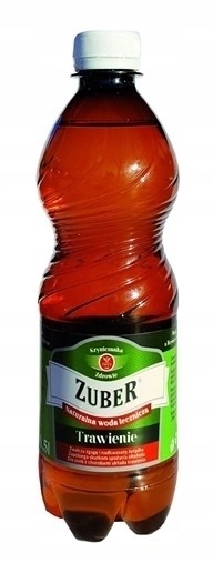 ZUBER WODA LECZNICZA TRAWIENIE 0,5L X 12 BUTELEK