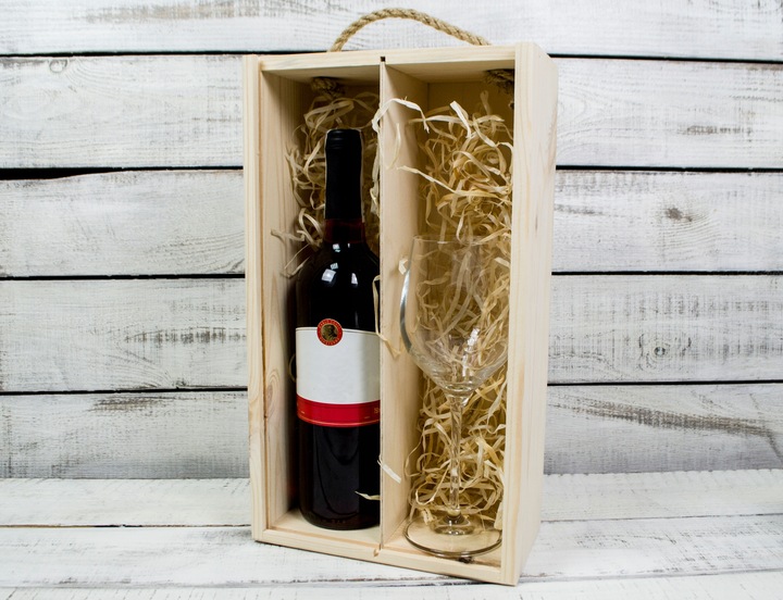 PUDEŁKO NA ALKOHOL PODZIĘKOWANIE DLA ŚWIADKOWEJ ŚWIADKA GRAWER PREZENT