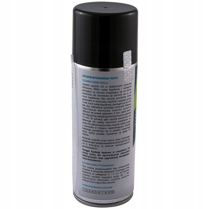 Gaz Testowy do Czujnika Czadu Tlenku Węgla Dymu CO Aisko Kidde