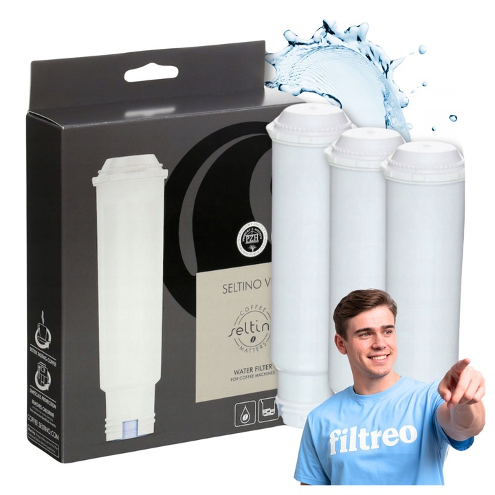 3x FILTR WODY do EKSPRESU Melitta Pro Aqua zamiennik Seltino Vite