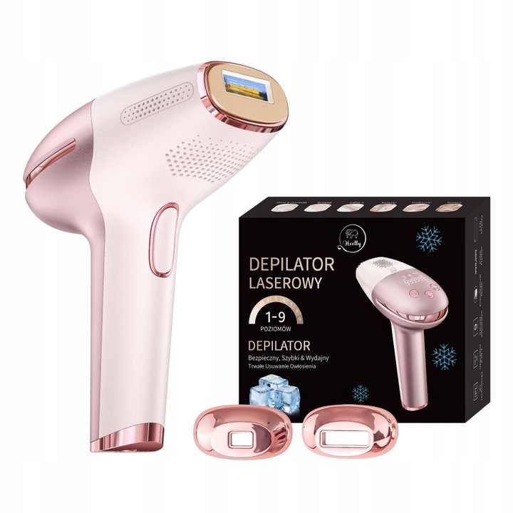 DEPILATOR IPL DO WŁOSÓW CIAŁA LASEROWY BIKINI NÓG DEPILACJA BEZBOLESNY
