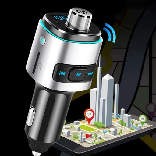 TRANSMITER FM BLUETOOTH ŁADOWARKA 2X USB SD QC 3.0