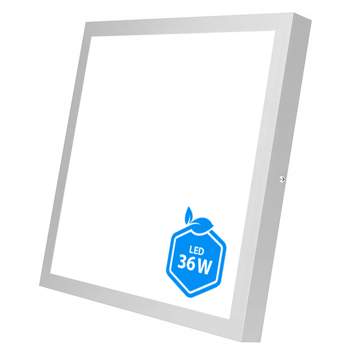 Panel LED 36W NATYNKOWY 40x40cm KWADRATOWY Plafon