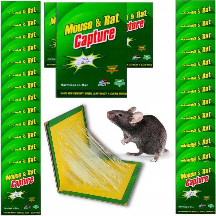 LEP NA MYSZY SILNA PUŁAPKA NA SZCZURY GRYZONIE MYSZOŁAPKA KLEJ ŁAPKA