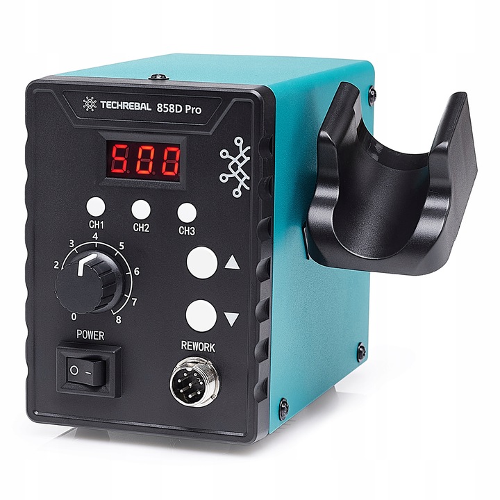 SPAWARKA PLASTIKU Stacja lutownicza gorące powietrze Techrebal 858D