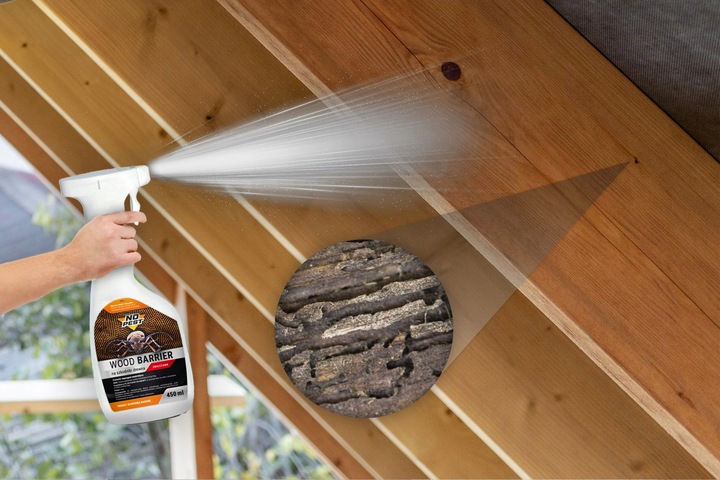 SILNY SPRAY PREPARAT ŚRODEK NA KORNIKI KOŁATKI SPUSZCZELE 450ML