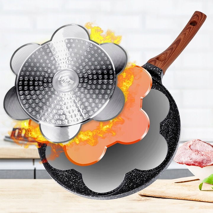 Patelnia GRANITOWA do jajek sadzonych na jajka placki naleśniki pancakes