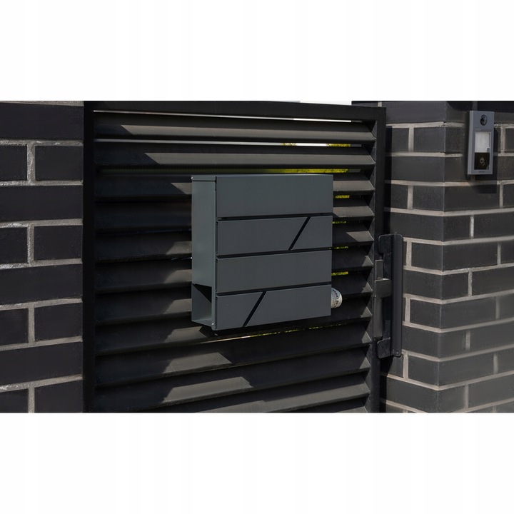 Skrzynka na Listy Pocztowa A4 Gazety Pocztę Duża Listowa do Domu