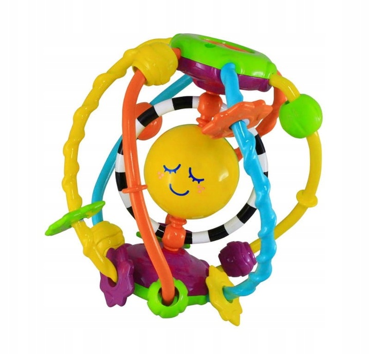 KULA SENSORYCZNA KORALIKI GRZECHOTKA DŹWIĘKI DUMEL