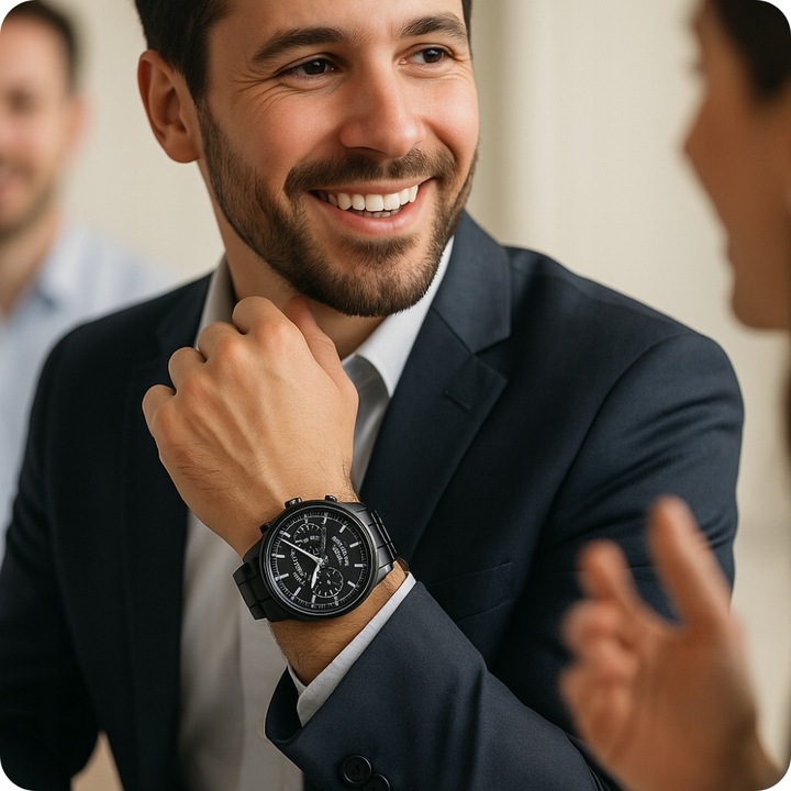 MINI KAMERA SZPIEGOWSKA UKRYTA W ZEGARKU DYKTAFON CZUJNIK RUCHU