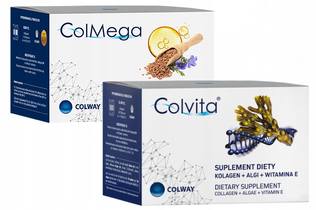 COLVITA Colway Kolagen 120 kaps. + ColMega Colway 60 kaps.