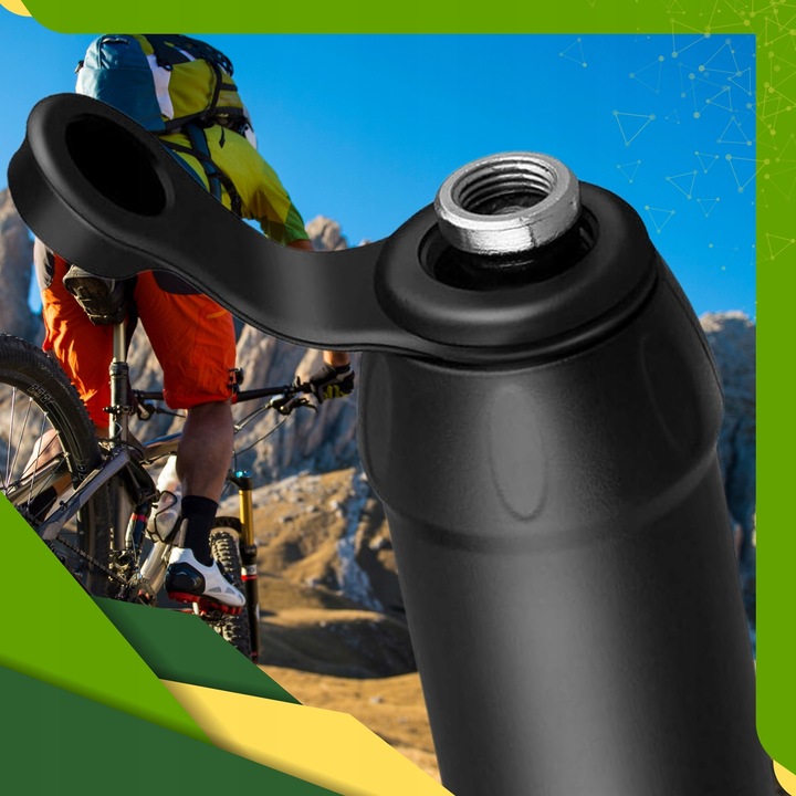 MINI POMPKA ROWEROWA RĘCZNA ALUMINIOWA KOMPAKTOWA DO ROWERU HULAJNOGI 7 BAR