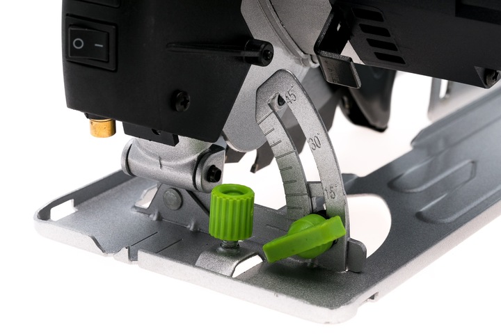 PILARKA TARCZOWA RĘCZNA Z LASEREM 2X TARCZA LASER