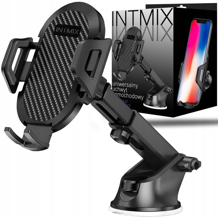 UCHWYT DO SAMOCHODU NA TELEFON SZYBĘ DESKĘ KOKPIT MOCNY UCHWYT SAMOCHODOWY