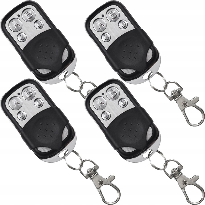 4x PILOT SAMOKOPIUJACY UNIWERSALNY DO ALARMU BRAMY ROLET 4 KANAŁY