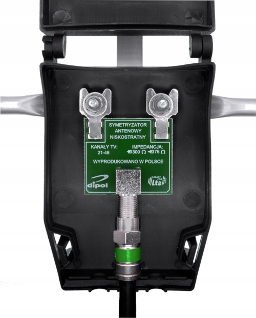 Antena TV kierunkowa Tri Digit Mini DVB-T2 UHF symetryzator 14dBi Dipol