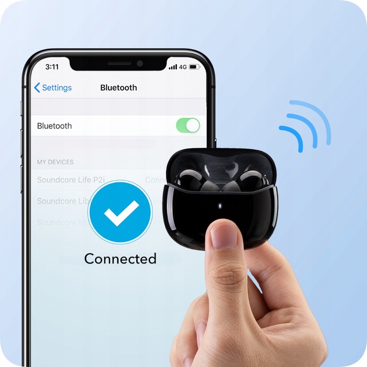 Słuchawki bezprzewodowe douszne Soundcore Note i (Life P2i) Bluetooth 5.2