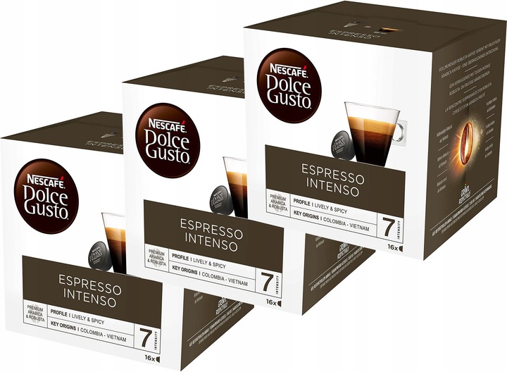 Kapsułki Nescafe Dolce Gusto Espresso Intenso 3x16