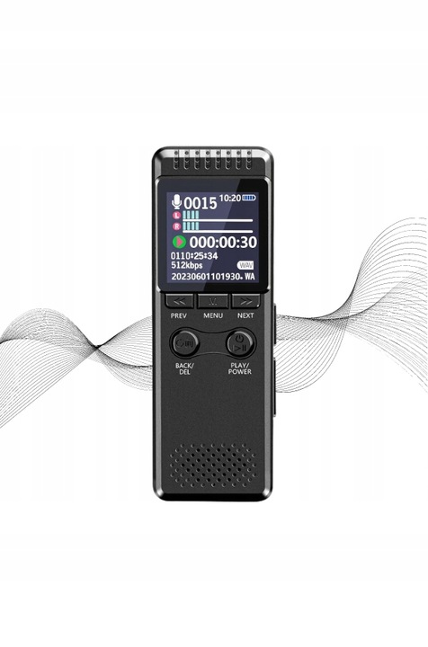 DYKTAFON SZPIEGOWSKI MINI CYFROWY PODSŁUCH MAŁY PENDRIVE 32GB