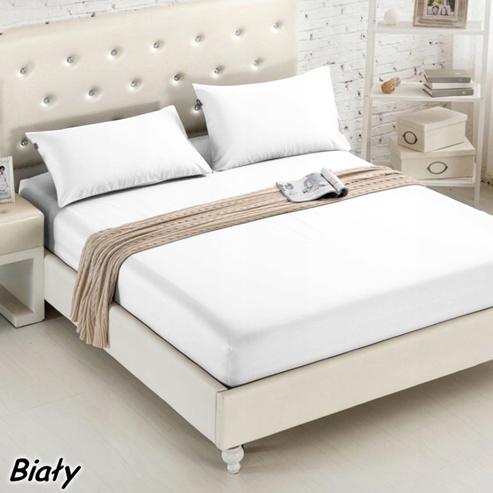 PRZEŚCIERADŁO Z GUMKĄ 100% BAWEŁNA 140X200 + 25