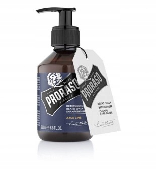 Szampon do brody Proraso Azur Lime 200 ml beard wash
