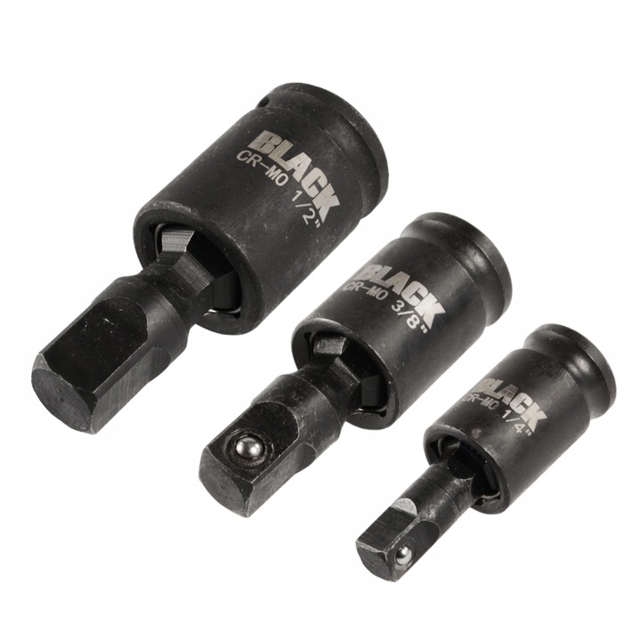 PRZEGUB KULOWY KULISTY UDAROWY 1/2 1/4 3/8 ZESTAW