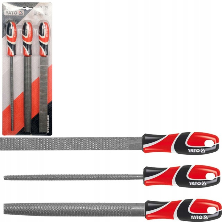 ZESTAW PILNIKÓW DO DREWNA TARNIK ZDZIERAK YATO