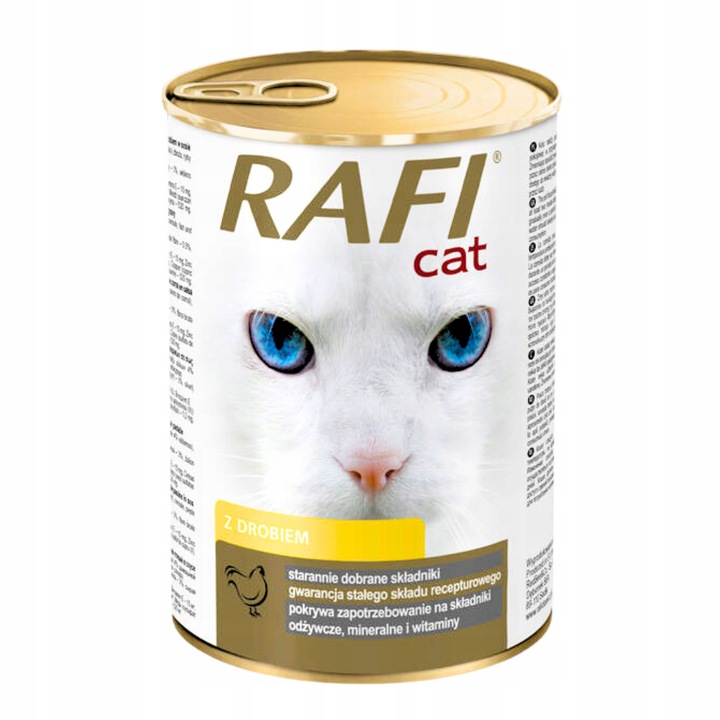 RAFI CAT DOLINA NOTECI mokra karma puszki DLA KOTA MIX SMAKÓW