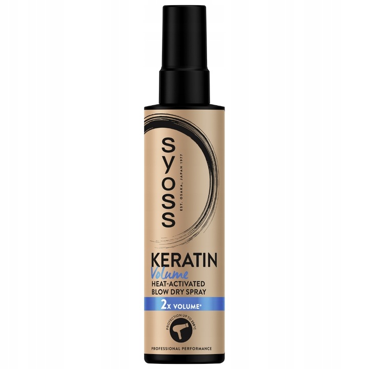 Syoss Keratin & Volume Spray Włosów Termoochronny