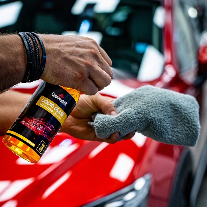 Quick Detailer Wosk Do Auta Na Mokro Nabłyszczacz do Lakieru Ceramikker 2x