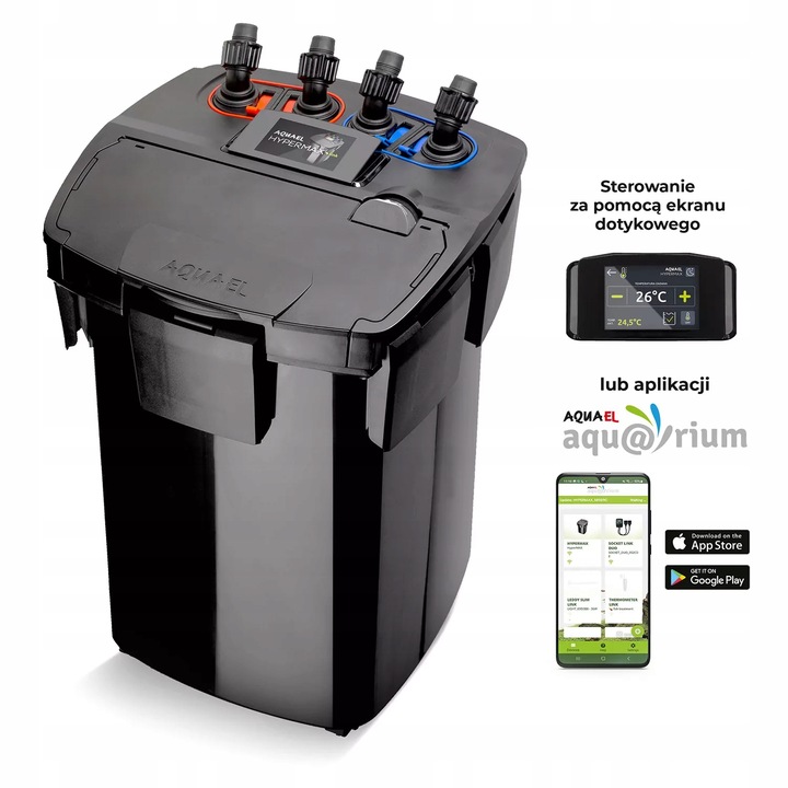 AQUAEL FILTR ZEWNĘTRZNY DO AKWARIUM HYPERMAX LINK