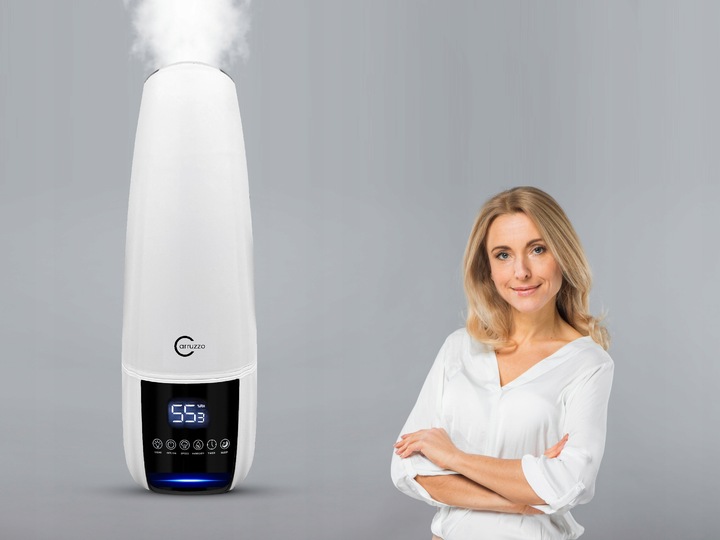 Nawilżacz powietrza DUŻY AUTOMATYCZNY AROMATERAPIA 4w1 3 OLEJKI FILTR PILOT