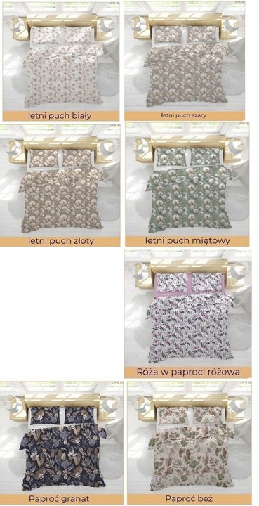 Komplet pościeli 160x200 gruba Polska bawełna 100% dużo wzorów - certyfikat