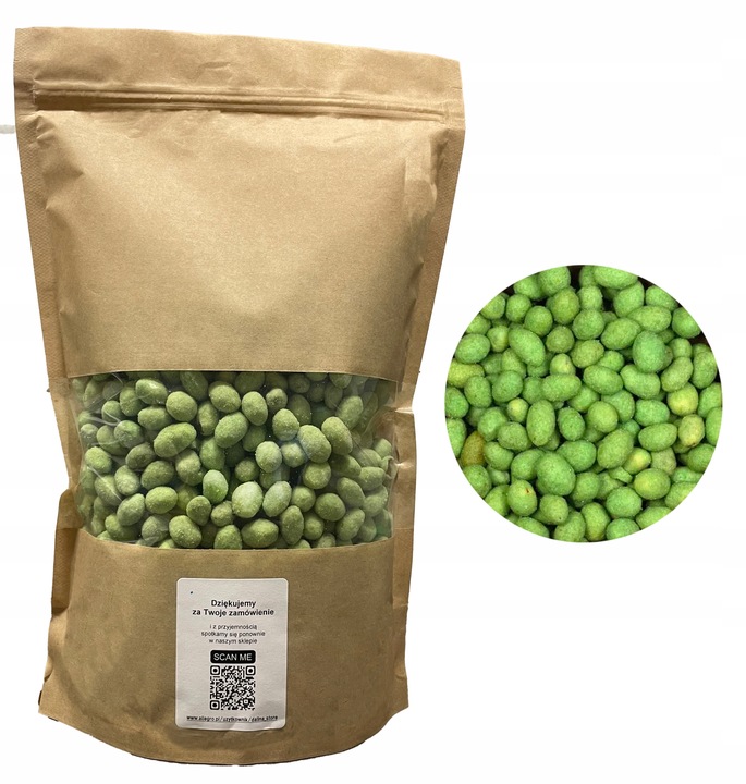 Orzeszki ziemne w panierce WASABI 1000 g Dalina W CIEŚCIE PYSZNE ŚWIEŻE