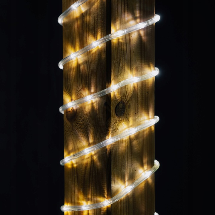 WĄŻ ŚWIETLNY ZEWNĘTRZNY 720LED LAMPKI OZDOBY ŚWIĄTECZNE 30m ZEW/WEW BALKON