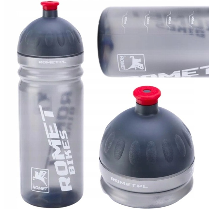 BIDON Rowerowy 700ml ROMET Koszyk UCHWYT na Bidon zestaw DO ROWERU