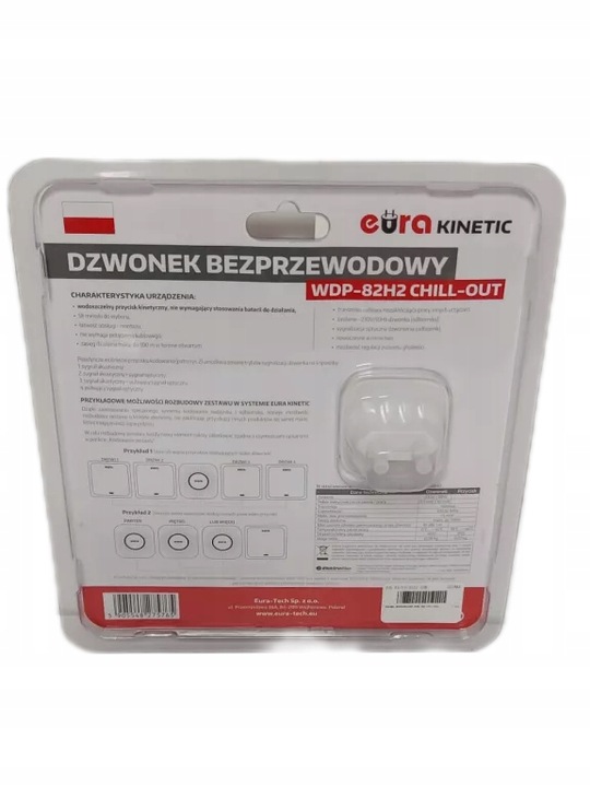 DZWONEK BEZPRPZEWODOWY EURA WDP-82H2